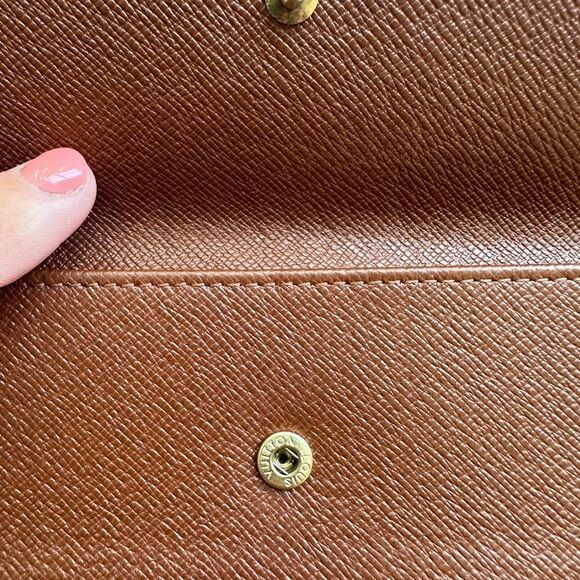 Custom Painted Authentic Louis Vuitton International Snap Wallet - Picture 17 of 17